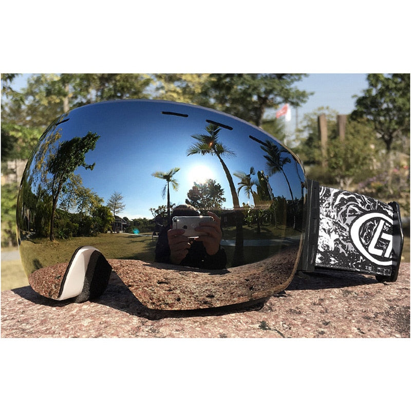Gafas de Esquí con Doble Capa y Protección UV | Antivaho para Snowboarding y Deportes de Invierno