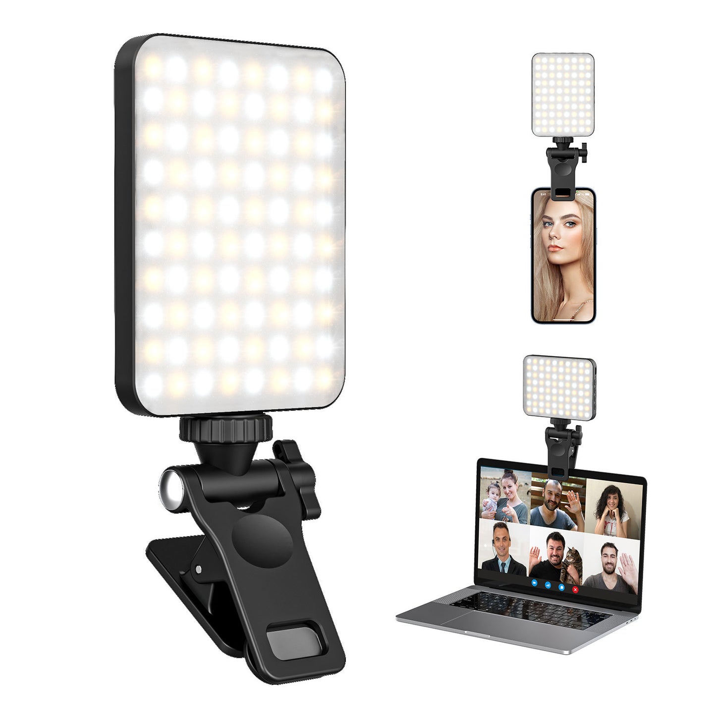 Luz de Relleno para Streaming en Vivo – Iluminación Perfecta para Móviles y Tablets