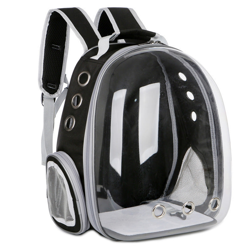 Bolso de Hombro Transparente para Gatos | Mochila Espacial Portátil para Mascotas