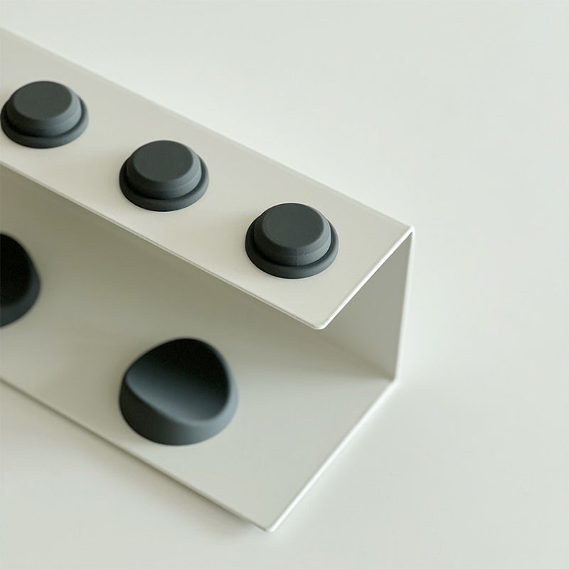 Soporte para Secador de Pelo sin Perforación – Ideal para Planchas y Rizos, Organizador de Baño