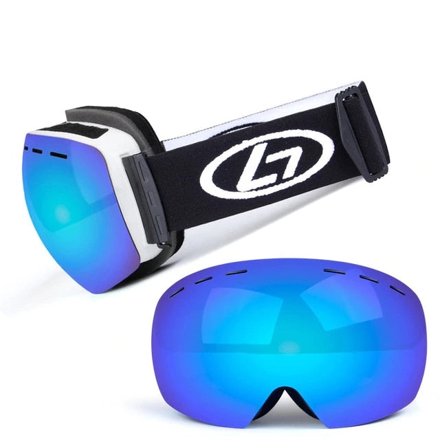 Gafas de Esquí con Doble Capa y Protección UV | Antivaho para Snowboarding y Deportes de Invierno