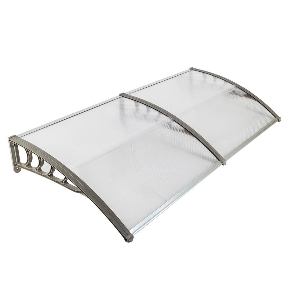 Cobertizo para Puertas y Ventanas Protección contra Lluvia y Sol con Soporte. Lo necesitas.