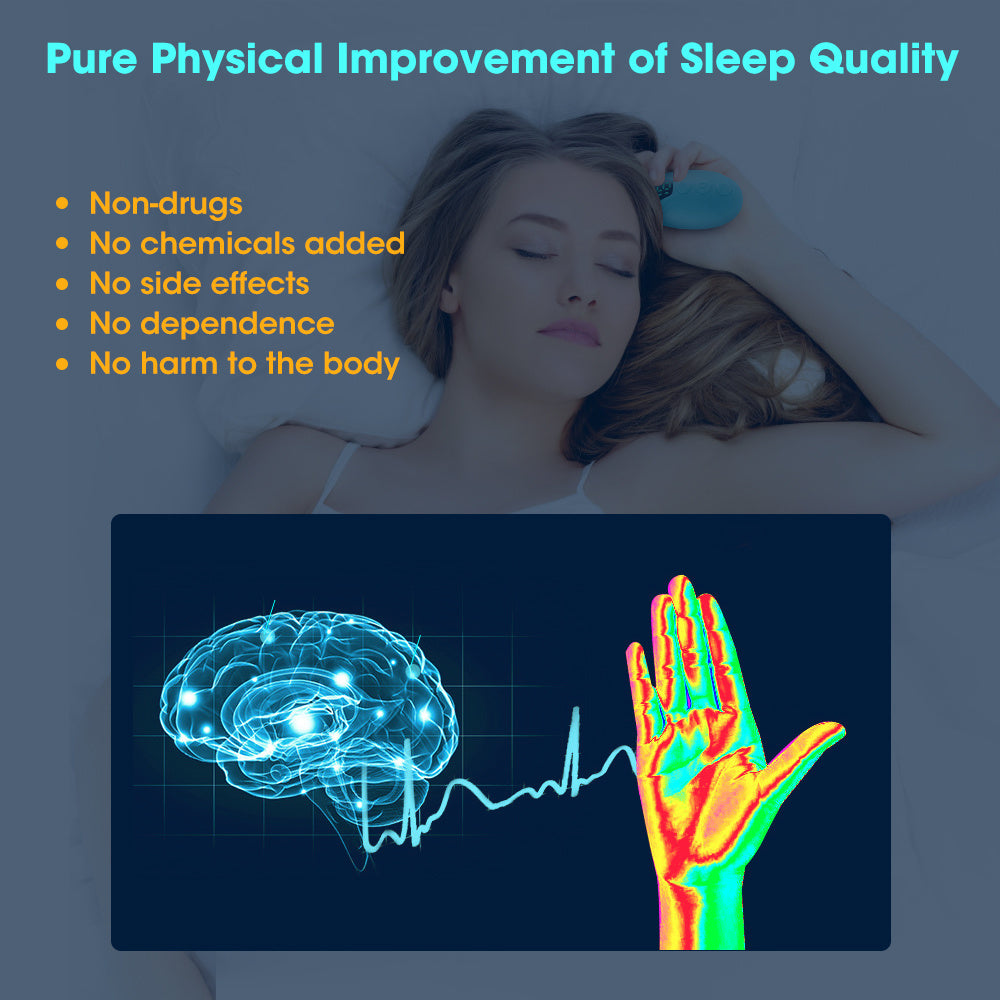 Dispositivo Inteligente de Ayuda para el Sueño Microcorriente, Alivio de Ansiedad y Terapia para Insomnio