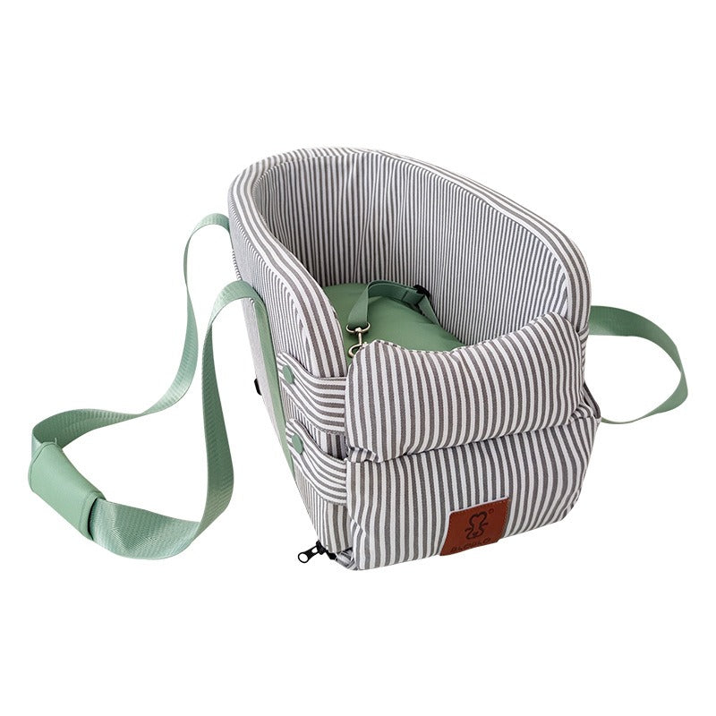 Cama Portátil para Perros | Asiento de Auto con Arnés de Seguridad