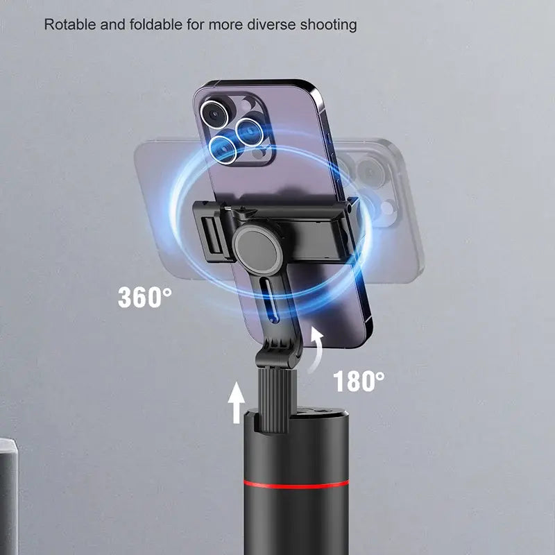 Soporte de Rastreo Facial Automático P02 – Rotación 360° para Vlogging y Vídeo Profesional
