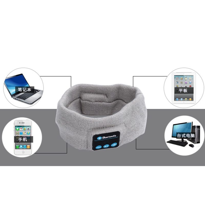 Diadema Musical Inalámbrica Sonido Envolvente, Bluetooth y Diseño Cómodo