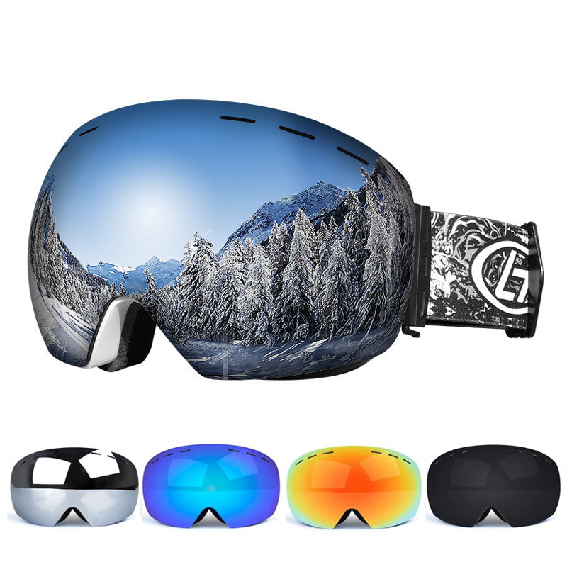 Gafas de Esquí con Doble Capa y Protección UV | Antivaho para Snowboarding y Deportes de Invierno