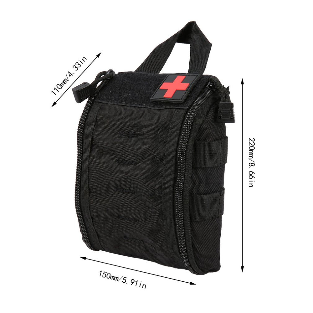 Bolsa de Primeros Auxilios Portátil | Estuche Táctico Multifuncional para Camping y Supervivencia