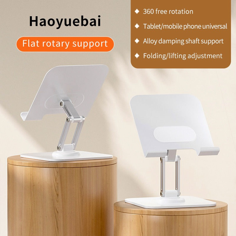 Soporte Giratorio 360° para Tablet Ajustable y Estable para Escritorio