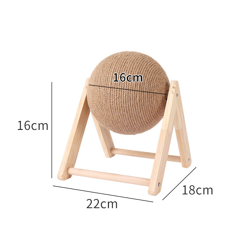 Bola de sisal natural, rascador necesario para tu Mascota