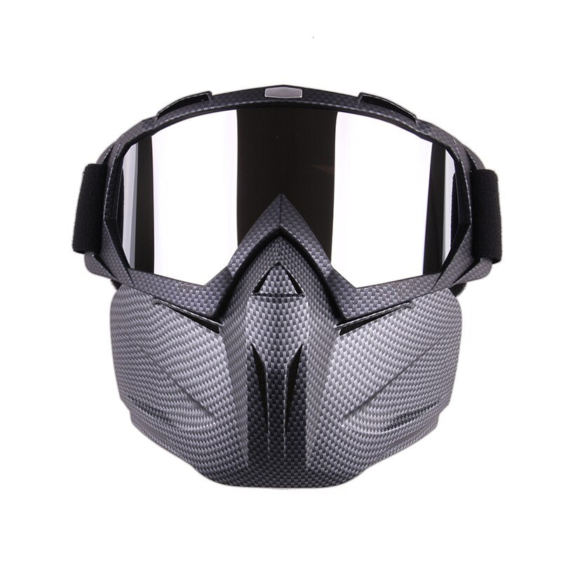 Gafas de Esquí y Motocross con Máscara | Protección UV y Antiviento