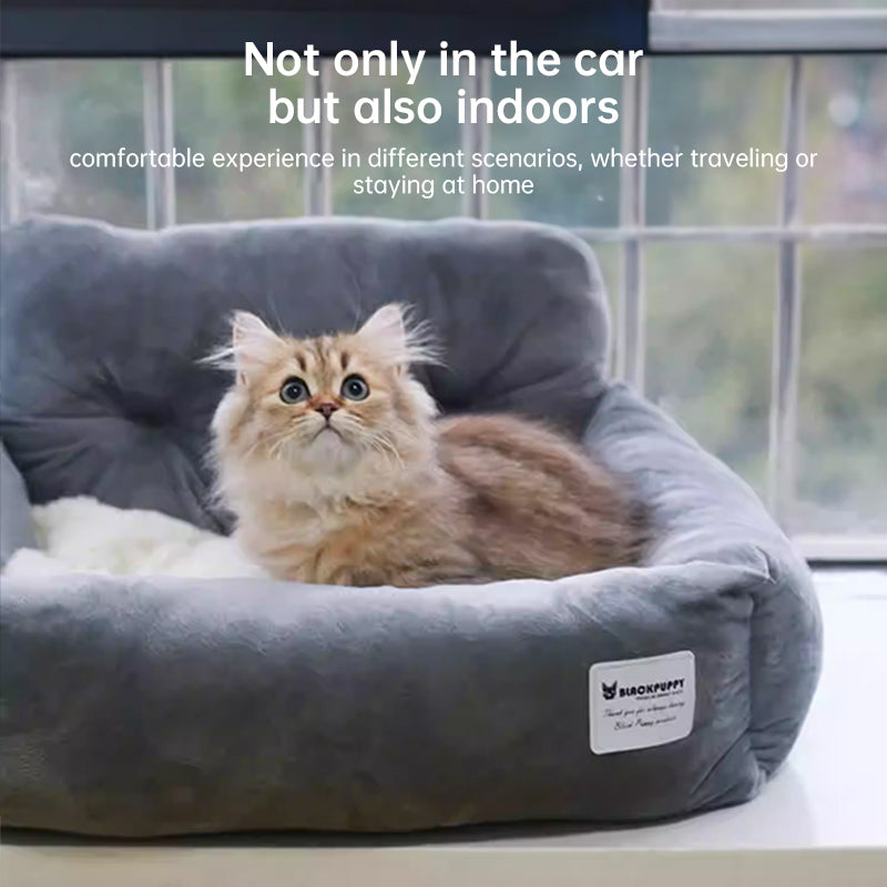 Asiento Plegable para Transportar Seguro a tus amigos inseparables: Mi Perro, Mi Gato
