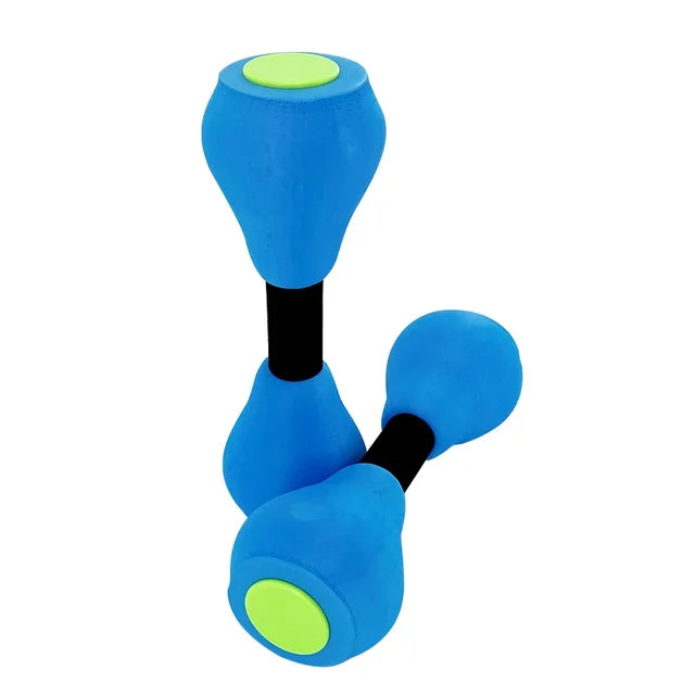 Mancuernas Acuáticas de Espuma Entrenamiento de Fitness en Piscina