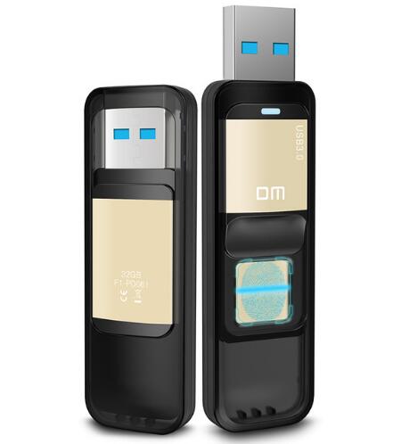 🔒 USB 3.0 Pen Drive | Encriptación por Huella Digital | Alta Velocidad 32GB/64GB