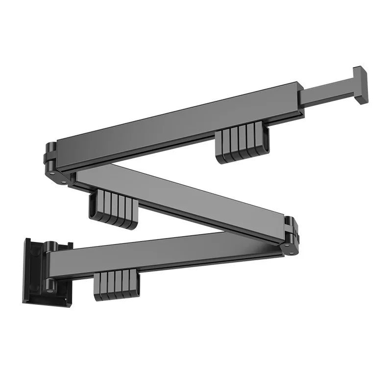 Tendedero Retráctil Plegable | Perchero de Ropa Montado en Pared para Interior y Exterior