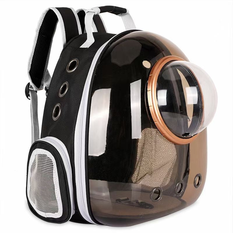 Mochila Transparente para Gatos | Cápsula Espacial Portátil con Diseño Ergonómico