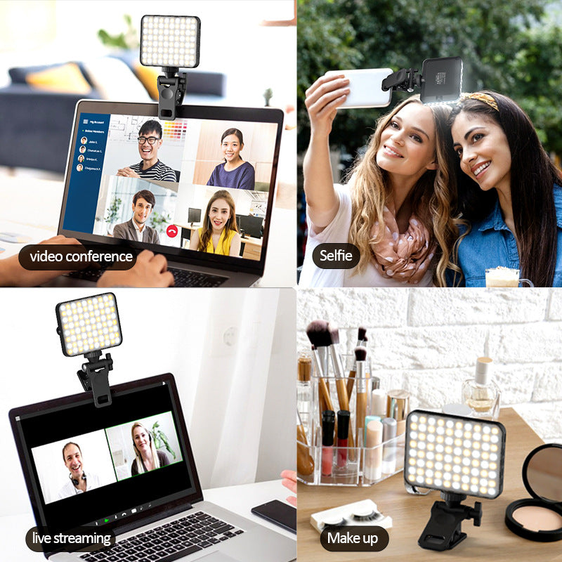 Luz de Relleno para Streaming en Vivo – Iluminación Perfecta para Móviles y Tablets