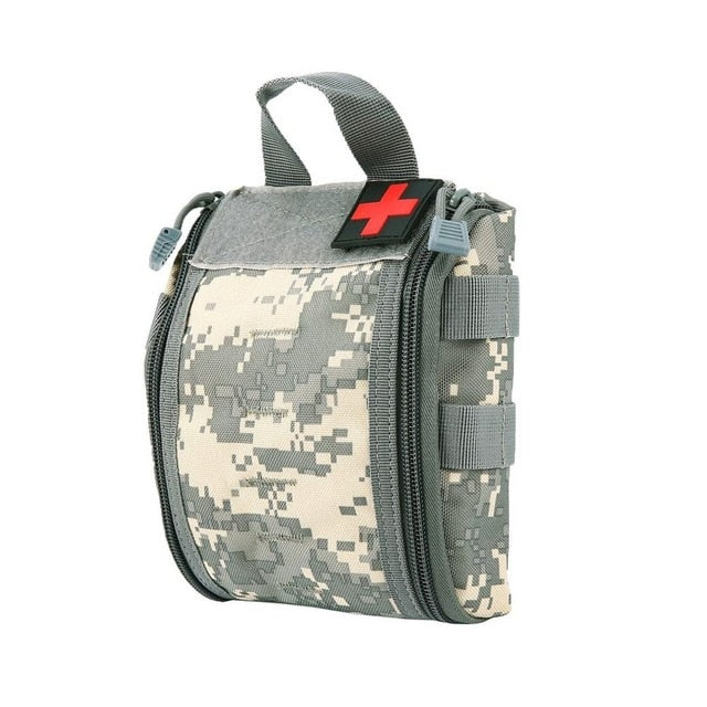 Bolsa de Primeros Auxilios Portátil | Estuche Táctico Multifuncional para Camping y Supervivencia