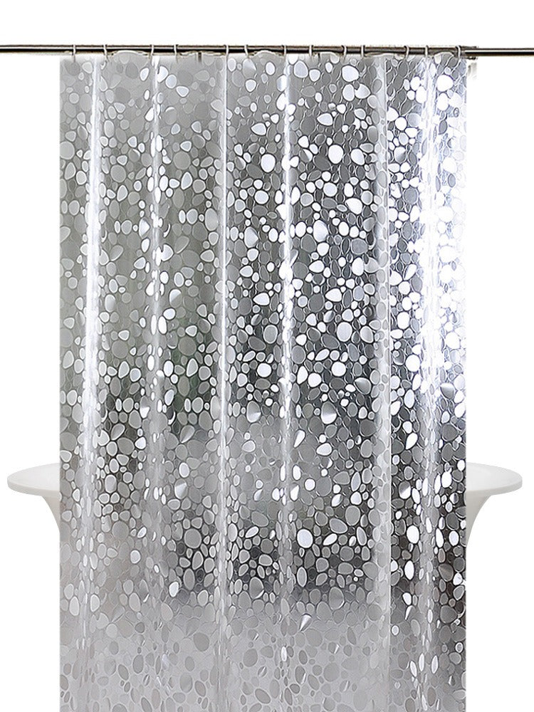 Cortina de Baño 3D Water Cube | Diseño Impermeable y muy bonito