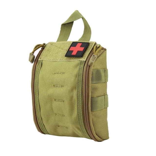 Bolsa de Primeros Auxilios Portátil | Estuche Táctico Multifuncional para Camping y Supervivencia