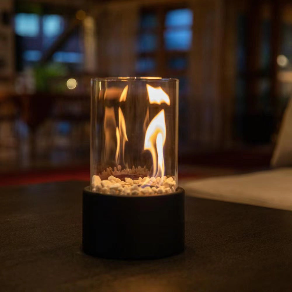 Chimenea de Alcohol Decorativa| Perfecta Luz Ambiental, muy agradable.
