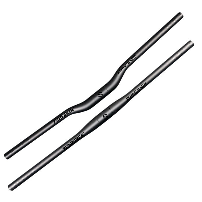 Manillar MTB TOSEEK de Fibra de Carbono Diseño Swallow-Shaped, 31.8mm, One-Piece