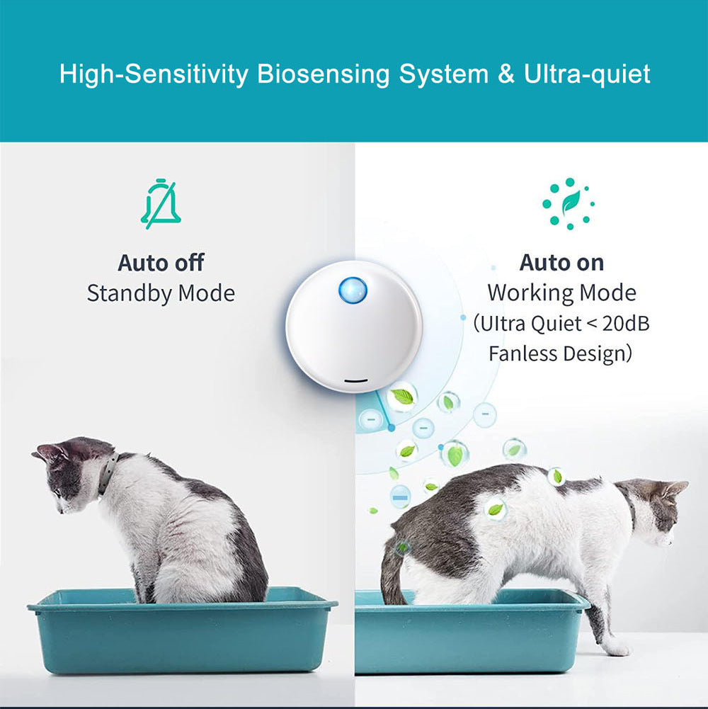 Desodorante Inteligente para Mascotas | Neutralizador de Olores para Caja de Arena, Camas
