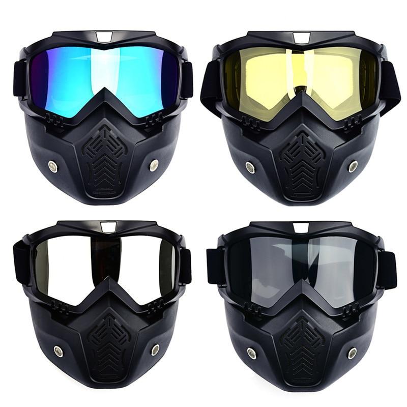 Máscara de Esquí y Snowboard para Hombre | Gafas Antiviento para Motociclismo, Ciclismo y Deportes de Invierno
