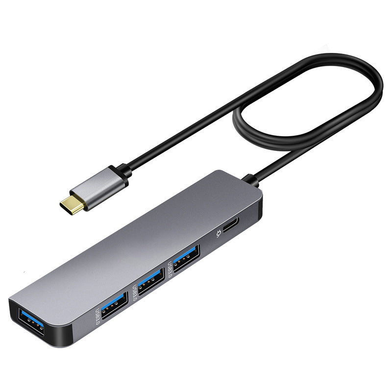 Expansor HUB USB Type-C – Multiconexión con USB 3.0 y Carga PD100W