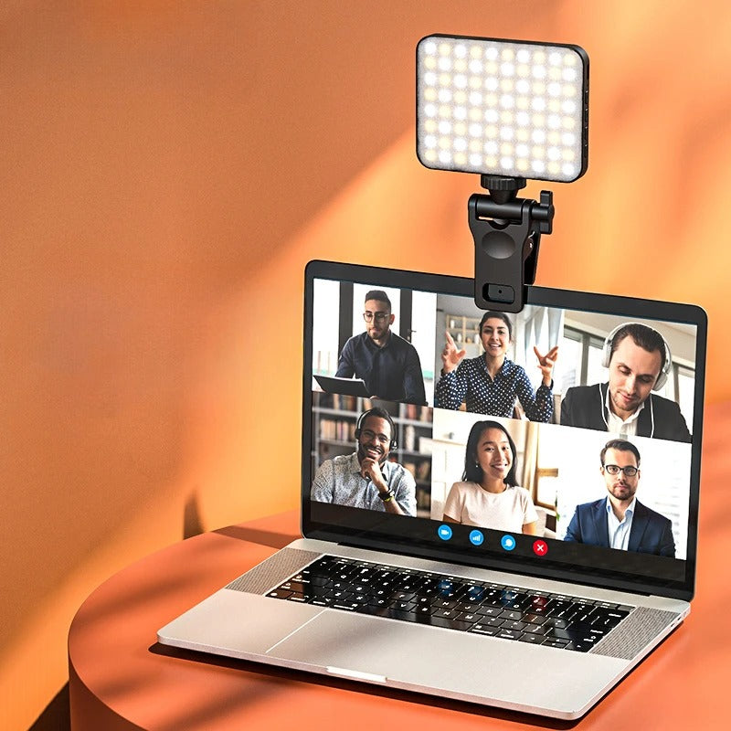 Luz de Relleno para Streaming en Vivo – Iluminación Perfecta para Móviles y Tablets