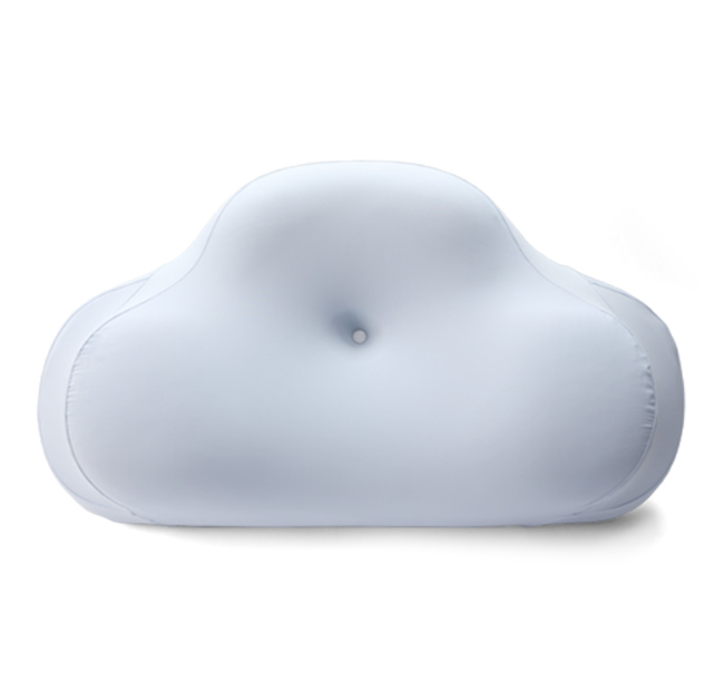 Almohada ergonómica de espuma viscoelástica con contorno ortopédico, Unisex.