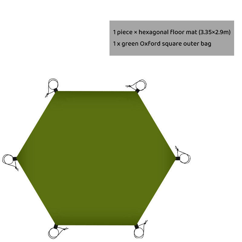 Manta de Camping Impermeable | Oxford Cloth Resistente al Agua y al Desgaste. Multiples usos.