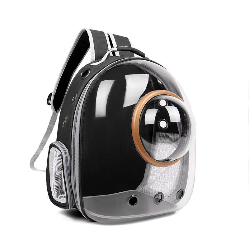 Bolso de Hombro Transparente para Gatos | Mochila Espacial Portátil para Mascotas