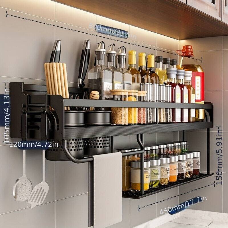 Soporte Multifuncional Práctico para Cocina. Un ambiente que te sorprendera.