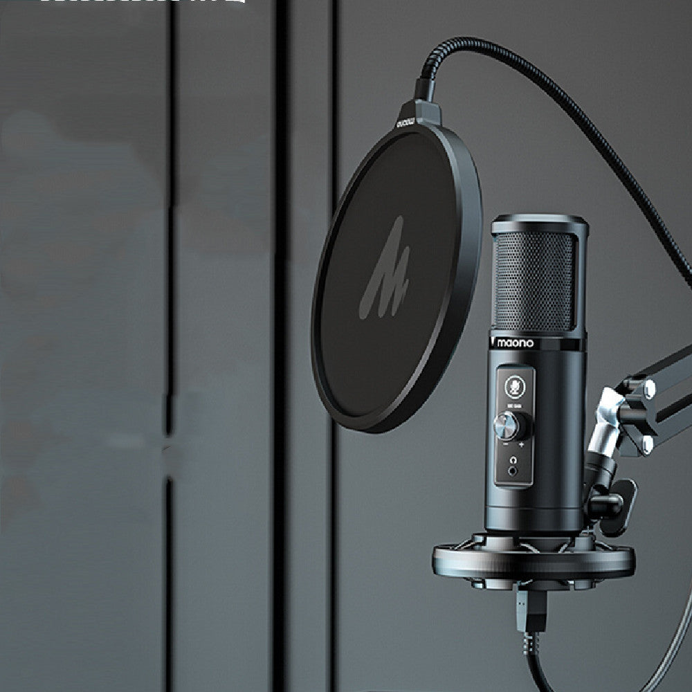 Micrófono Condensador USB PM422 Audio Profesional & Alta Sensibilidad