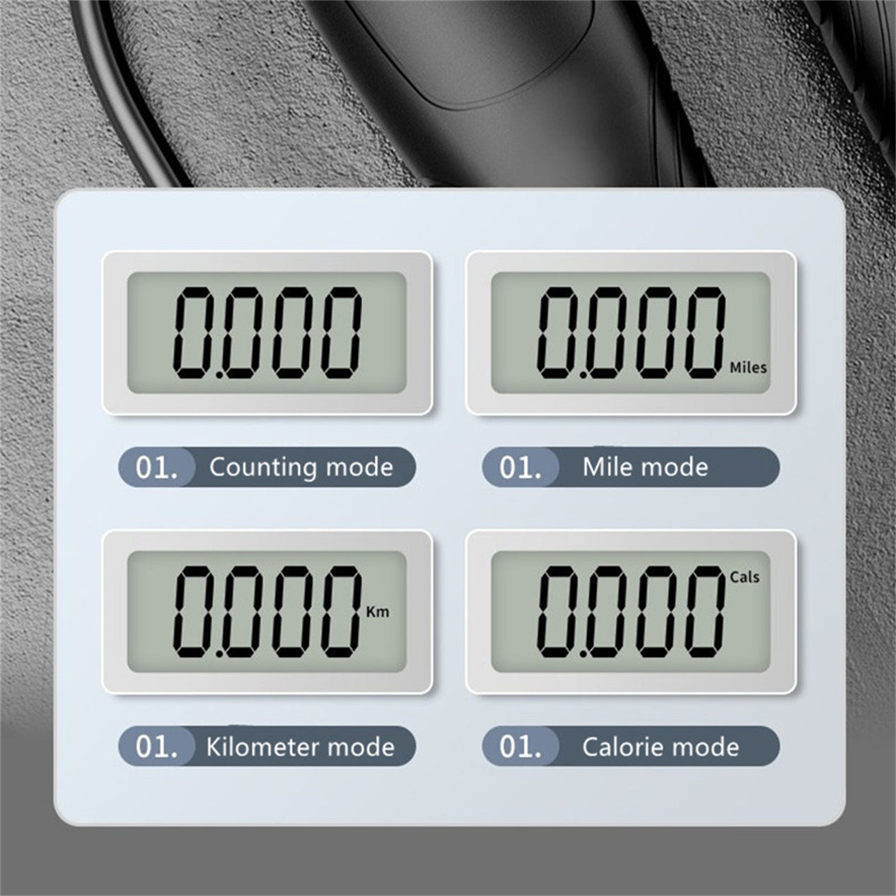 Cuerda para Saltar Electrónica Contador Digital, Inalámbrica y Ajustable