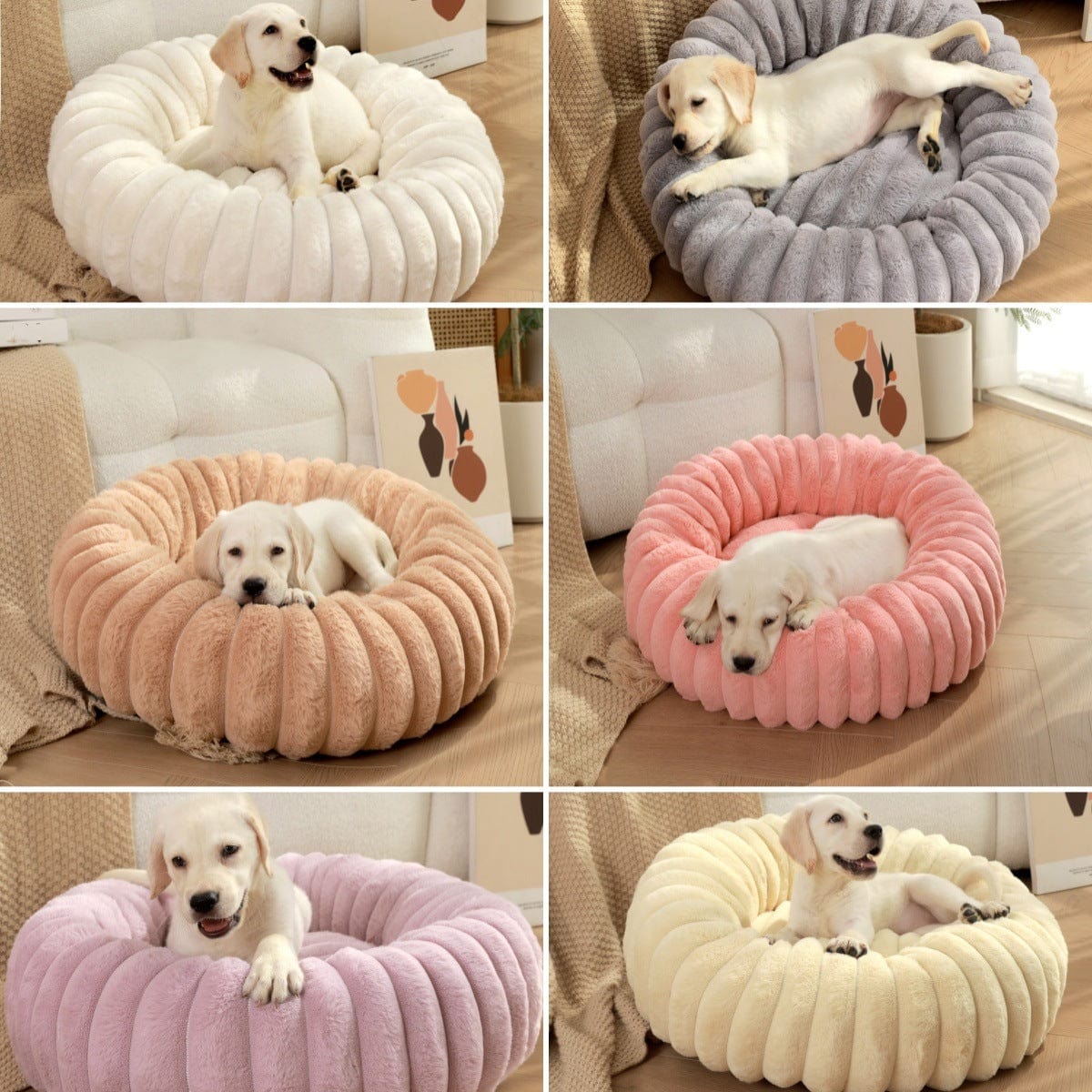 eprolo Cama para Mascotas de Peluche 🐾 Comodidad | Noctryx