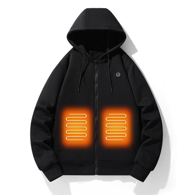 eprolo Chaqueta Térmica con Capucha – Sudadera Inteligente con 5 Zonas de Calefacción | Noctryx