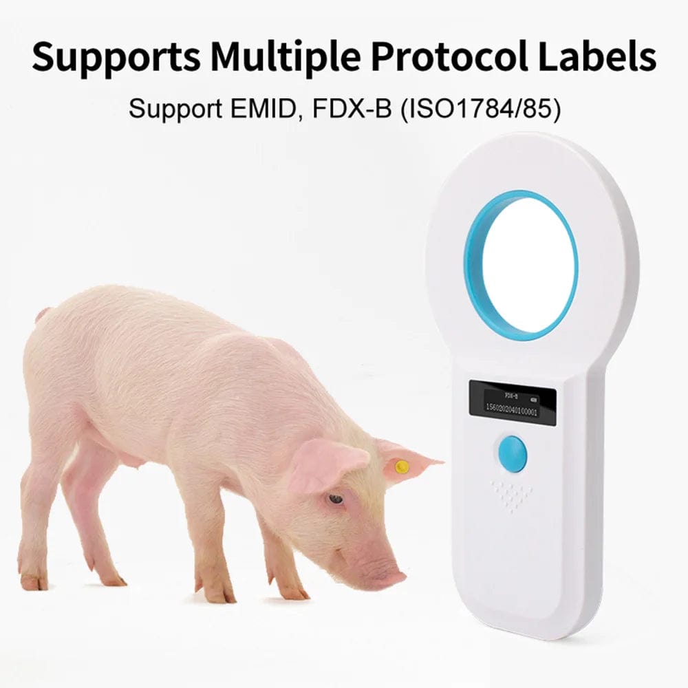 eprolo Escáner de Microchip para Mascotas – Lector RFID Recargable | Noctryx