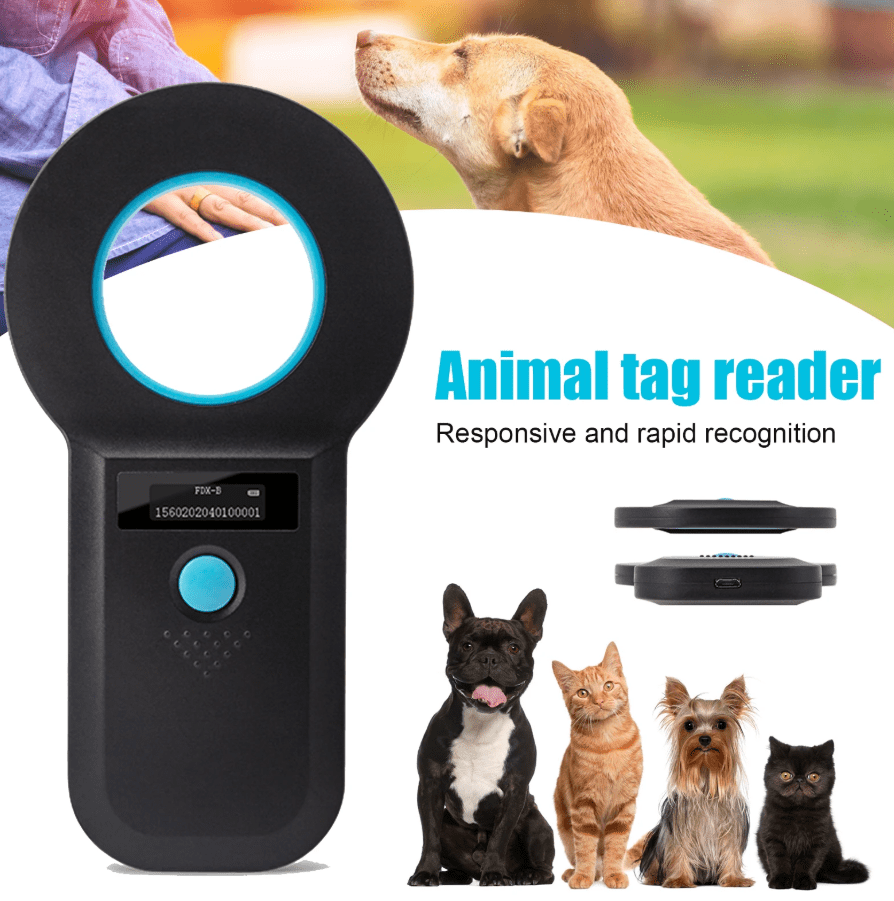 eprolo Escáner de Microchip para Mascotas – Lector RFID Recargable | Noctryx