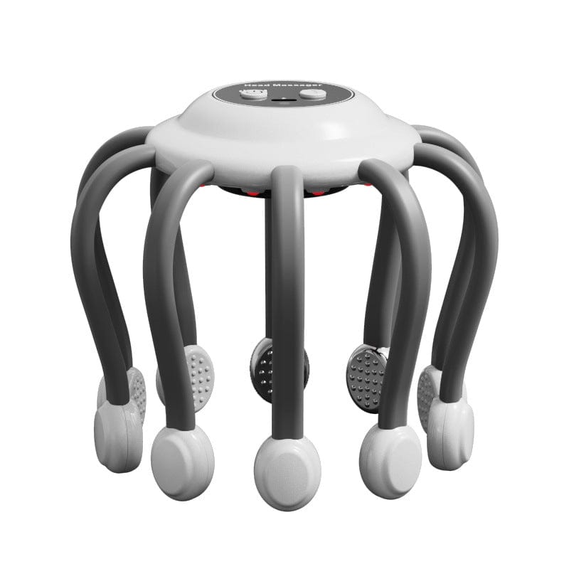 eprolo Head Massager Vibration Relaxation Sleep Scalp Stress Relax Electric Octopus Head Massager