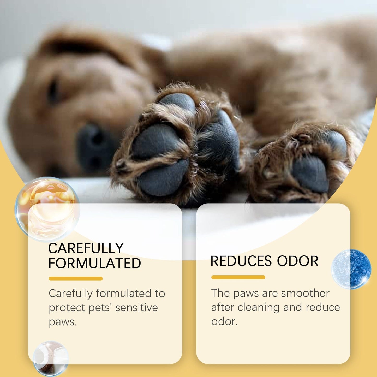 eprolo Limpiador de Patas para Mascotas – Hidratante y Nutritivo 🐾💧| NOCTRYX