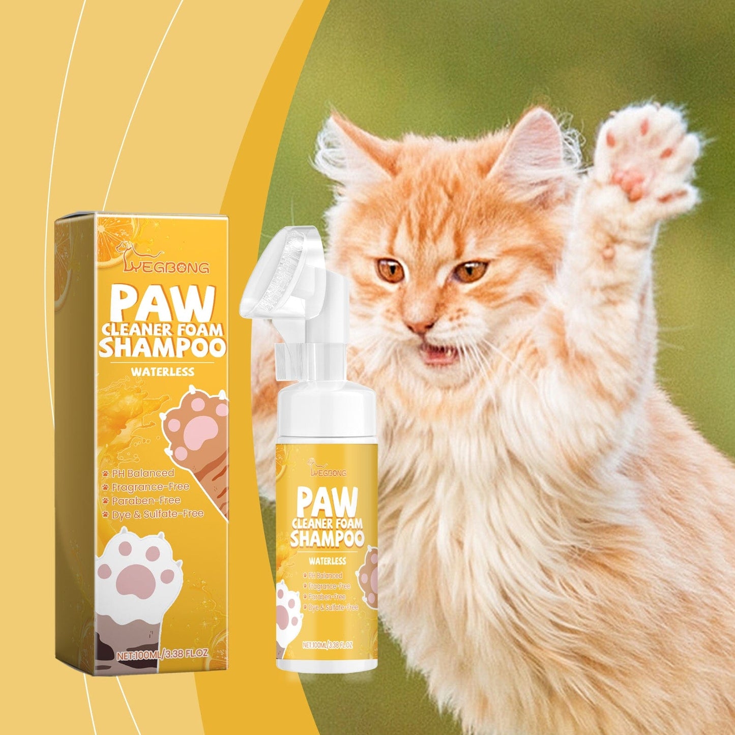 eprolo Limpiador de Patas para Mascotas – Hidratante y Nutritivo 🐾💧| NOCTRYX