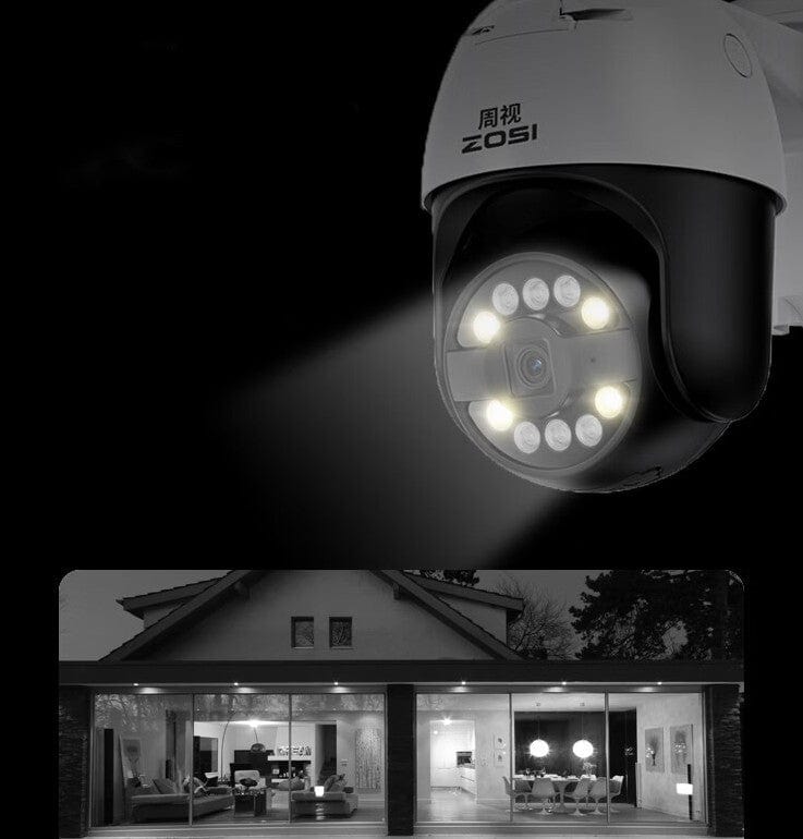 eprolo seguridad personal avanzada 8 million+64G Cámara de Seguridad 4K para Exterior – Visión Nocturna 360° | Noctryx