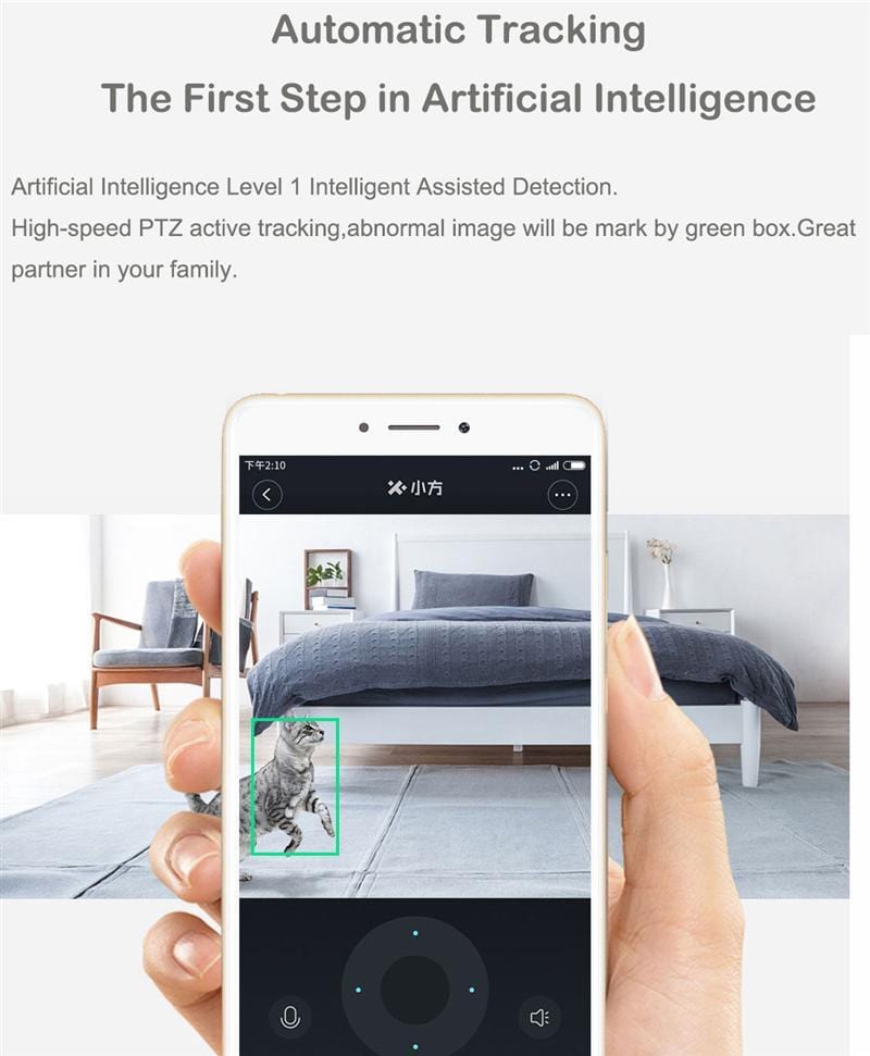 eprolo seguridad personal avanzada Only Camera Cámara Xiaomi de Seguridad Inteligente 1080P HD con Visión Nocturna, WiFi | Noctryx