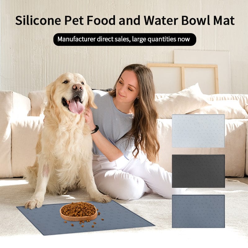 eprolo Tecnología para Mascotas Alfombra para Mascotas de Silicona Antideslizante y Fácil de Limpiar | NOCTRYX