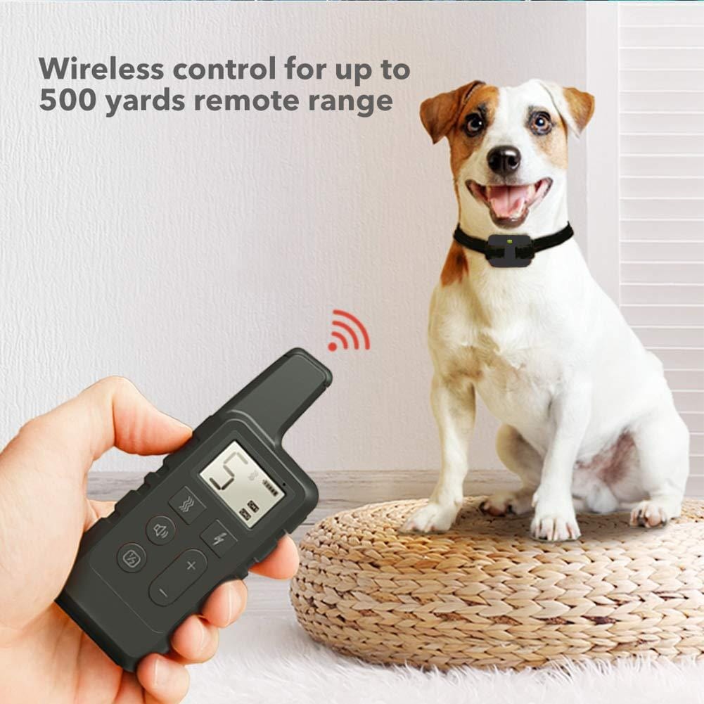 eprolo Tecnología para Mascotas Collar Entrenador de Perro con Control Remoto, Parada de Ladridos | Noctryx