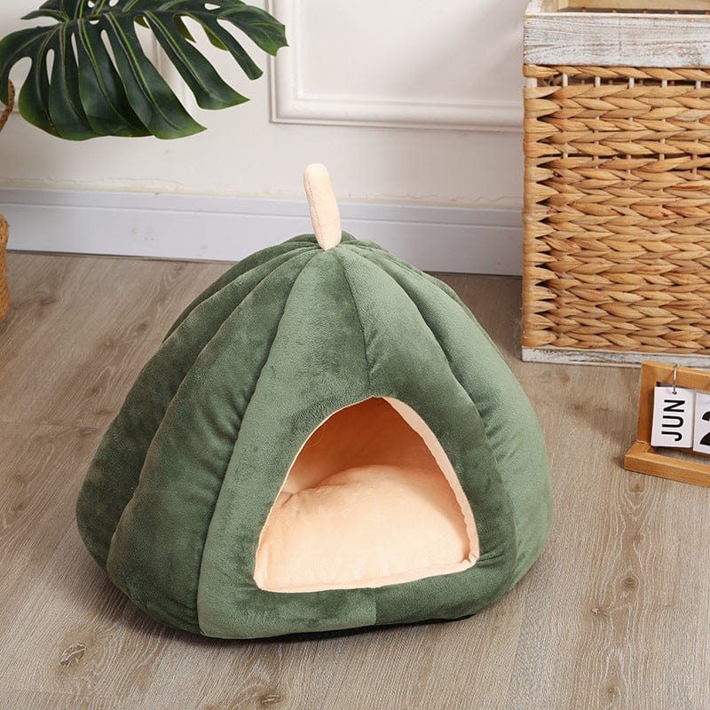 eprolo Tecnología para Mascotas Green / S Cueva para Gatos 🐱 - Nido Cerrado y Cálido, Manten a tu Mascota Contenta Todo el Año | NOCTRYX