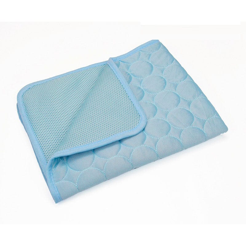 eprolo Tecnología para Mascotas Light Blue - Ice Silk Cushion / XS-40X30 Cojín Refrescante para Mascotas, Transpirable en Seda Helada para Perros y Gatos | Noctryx