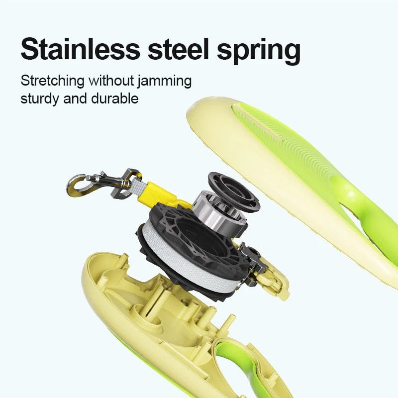 eprolo Tecnología para Mascotas light green Correa Retráctil Automática Resistente, Ideal para Paseos y Viajes al Aire Libre | NOCTRYX